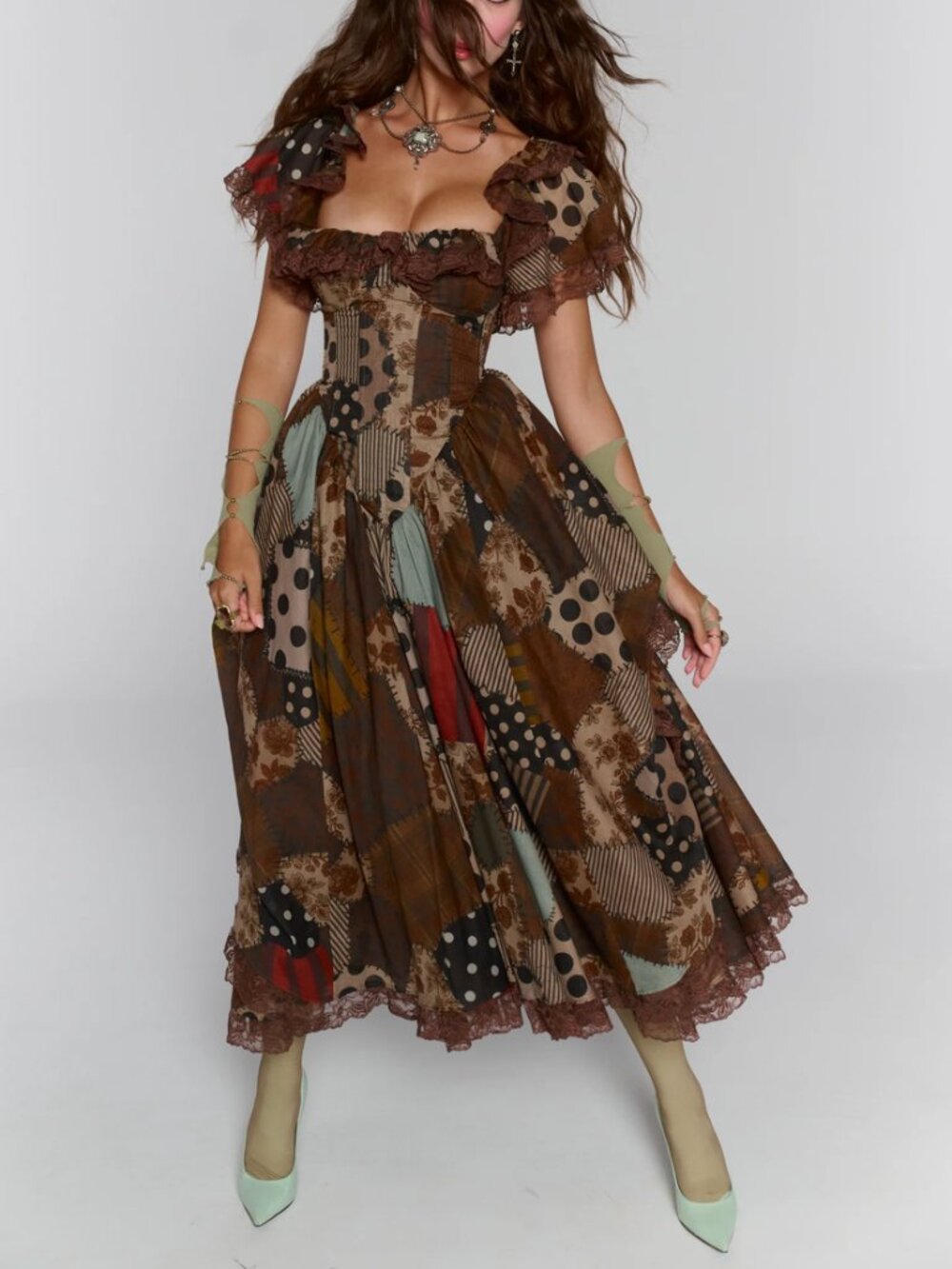 Selkie The The Ragdoll Cupid Midi Dress Medium